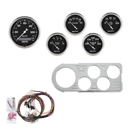 AutoMeter AutoMeter Old Tyme Black Series Instrument Clusters 7046-OTB Autofit