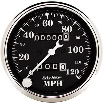 AutoMeter AutoMeter Old Tyme Black Series Speedometers 1796 Autofit