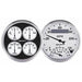 AutoMeter AutoMeter Old Tyme White II Analog Gauge Kits 1203 Autofit