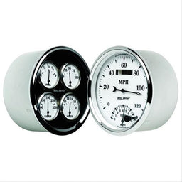 AutoMeter AutoMeter Old Tyme White II Analog Gauge Kits 1203 Autofit
