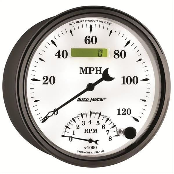 AutoMeter AutoMeter Old Tyme White II Analog Gauge Kits 1290 Autofit