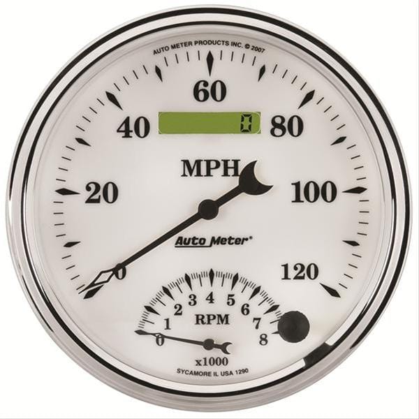 AutoMeter AutoMeter Old Tyme White II Analog Gauge Kits 1290 Autofit