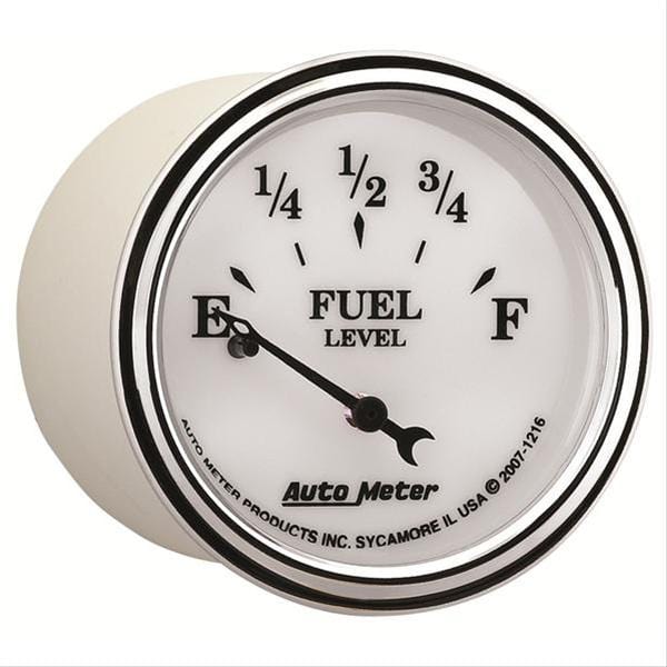 AutoMeter AutoMeter Old Tyme White II Analog Gauges 1216 Autofit