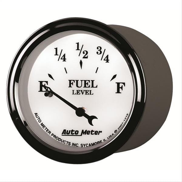 AutoMeter AutoMeter Old Tyme White II Analog Gauges 1216 Autofit