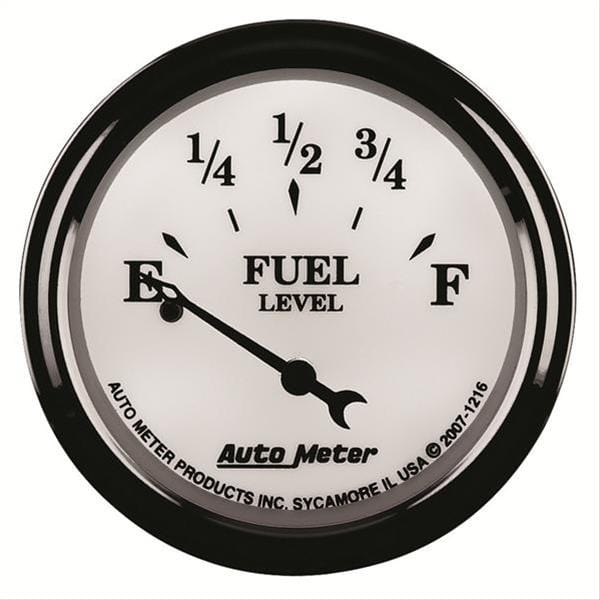 AutoMeter AutoMeter Old Tyme White II Analog Gauges 1216 Autofit