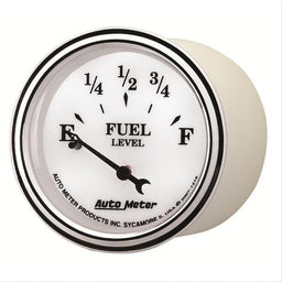 AutoMeter AutoMeter Old Tyme White II Analog Gauges 1216 Autofit