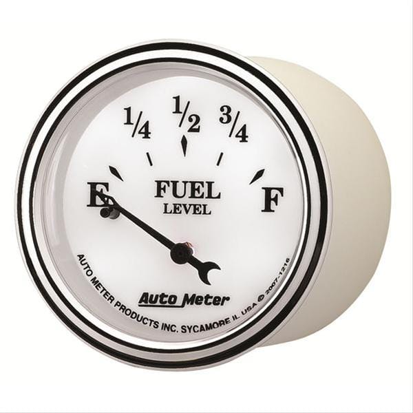AutoMeter AutoMeter Old Tyme White II Analog Gauges 1216 Autofit
