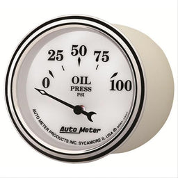 AutoMeter AutoMeter Old Tyme White II Analog Gauges 1227 Autofit