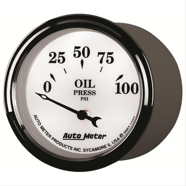 AutoMeter AutoMeter Old Tyme White II Analog Gauges 1227 Autofit