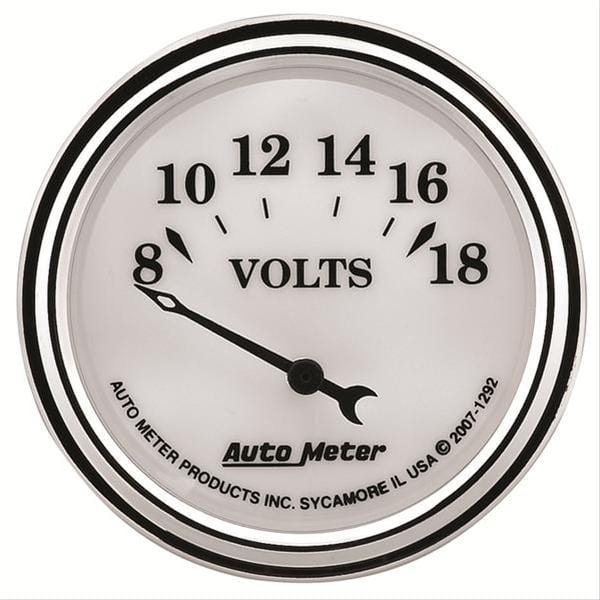 AutoMeter AutoMeter Old Tyme White II Analog Gauges 1292 Autofit