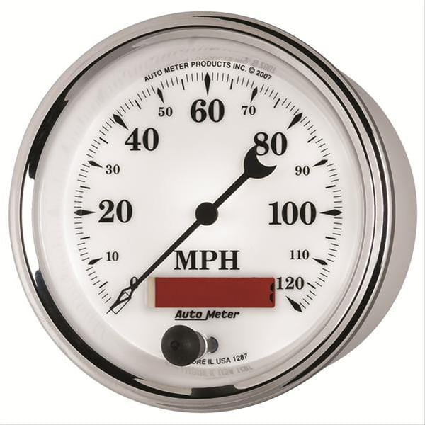 AutoMeter AutoMeter Old Tyme White II Speedometers 1287 Autofit
