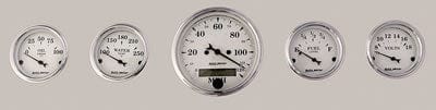 AutoMeter AutoMeter Old Tyme White Series Analog Gauge Kits 1602 Autofit