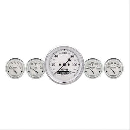 AutoMeter AutoMeter Old Tyme White Series Analog Gauge Kits 1640 Autofit