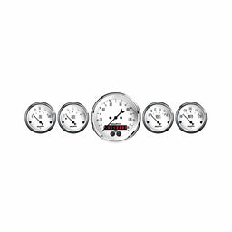 AutoMeter AutoMeter Old Tyme White Series Analog Gauge Kits 1650 Autofit