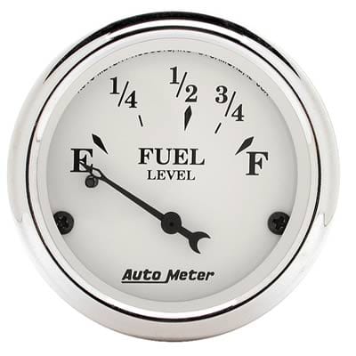 AutoMeter AutoMeter Old Tyme White Series Analog Gauges 1607 Autofit