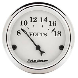 AutoMeter AutoMeter Old Tyme White Series Analog Gauges 1692 Autofit