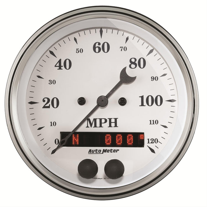 AutoMeter AutoMeter Old Tyme White Series GPS Enabled Speedometers 1649 Autofit
