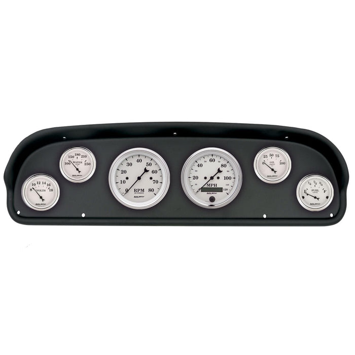 AutoMeter AutoMeter Old Tyme White Series Instrument Clusters 2101-08 Autofit