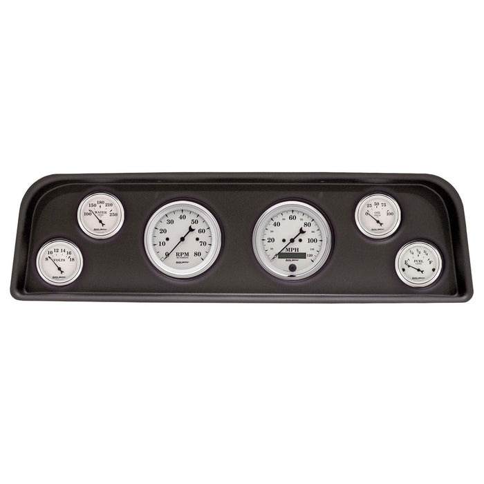 AutoMeter AutoMeter Old Tyme White Series Instrument Clusters 2104-08 Autofit