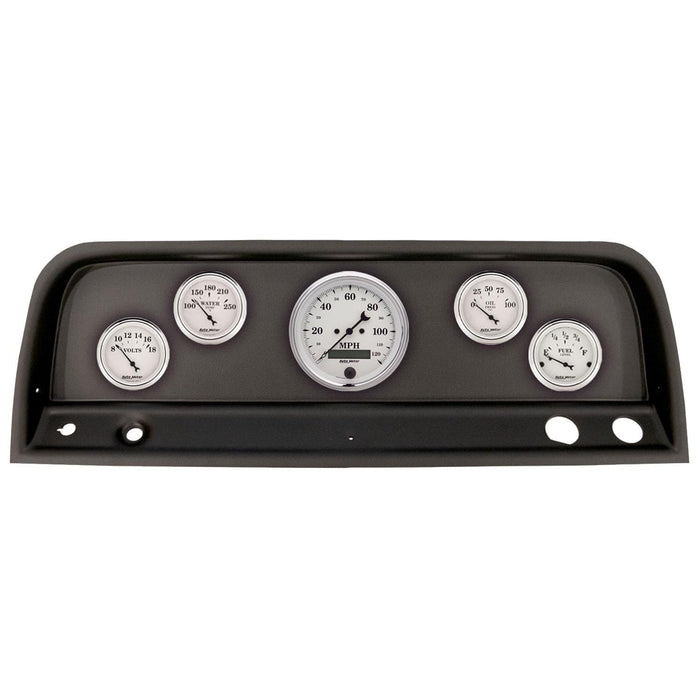 AutoMeter AutoMeter Old Tyme White Series Instrument Clusters 2109-08 Autofit
