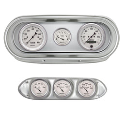 AutoMeter AutoMeter Old Tyme White Series Instrument Clusters 2127-08 Autofit