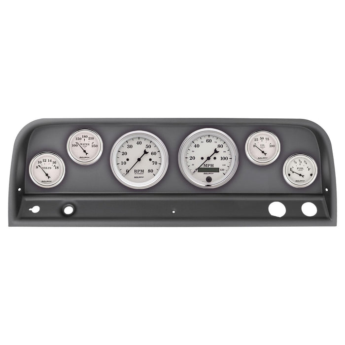 AutoMeter AutoMeter Old Tyme White Series Instrument Clusters 2128-08 Autofit