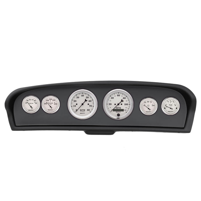 AutoMeter AutoMeter Old Tyme White Series Instrument Clusters 2144-08 Autofit
