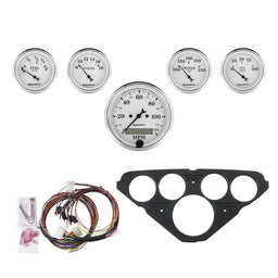 AutoMeter AutoMeter Old Tyme White Series Instrument Clusters 7049-OTW Autofit