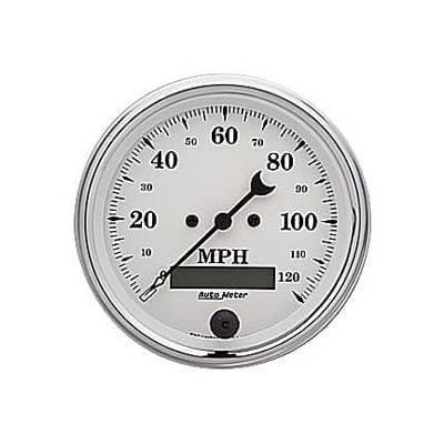 AutoMeter AutoMeter Old Tyme White Series Speedometers 1680 Autofit