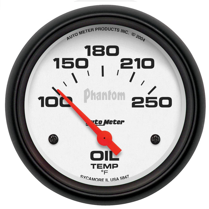 AutoMeter AutoMeter Phantom Analog Gauges 5847 Autofit