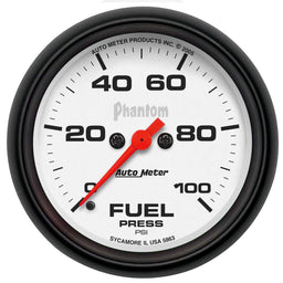 AutoMeter AutoMeter Phantom Analog Gauges 5863 Autofit