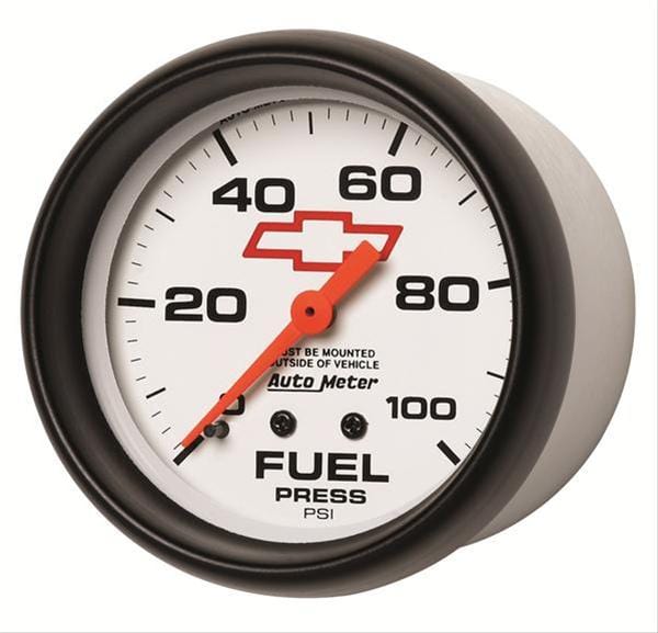 AutoMeter AutoMeter Phantom Chevy Bowtie Analog Gauges 5812-00406 Autofit