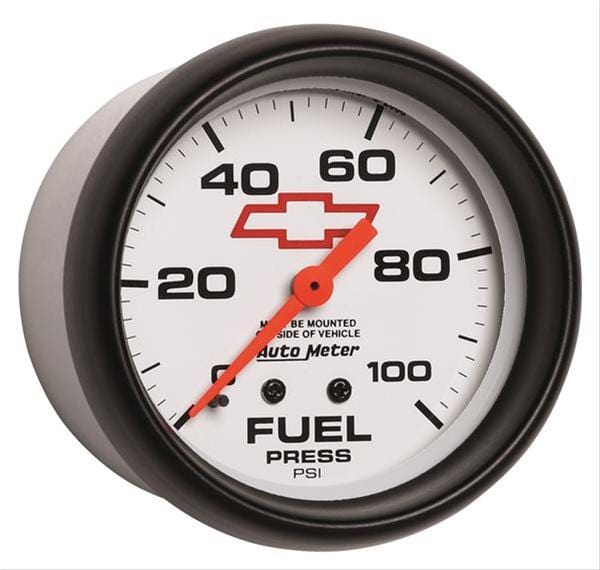 AutoMeter AutoMeter Phantom Chevy Bowtie Analog Gauges 5812-00406 Autofit