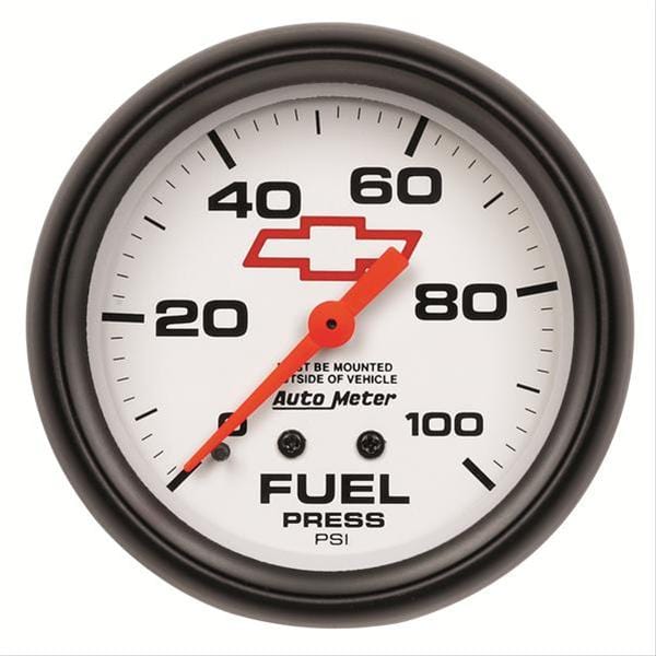 AutoMeter AutoMeter Phantom Chevy Bowtie Analog Gauges 5812-00406 Autofit