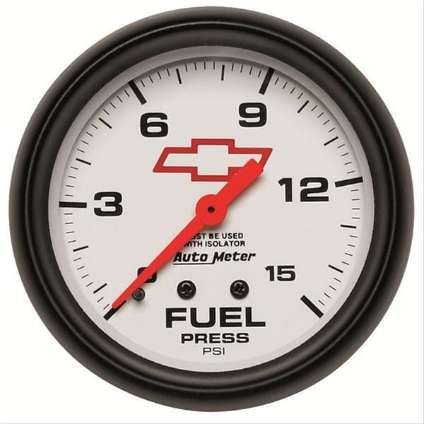 AutoMeter AutoMeter Phantom Chevy Bowtie Analog Gauges 5813-00406 Autofit
