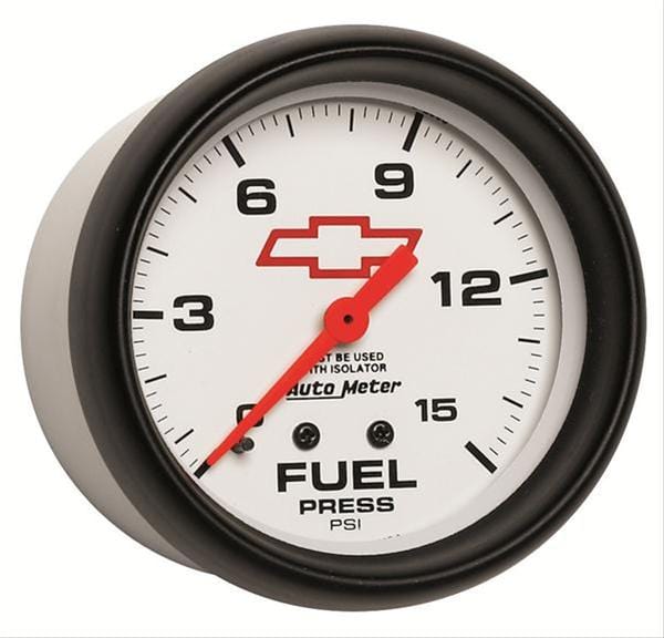 AutoMeter AutoMeter Phantom Chevy Bowtie Analog Gauges 5813-00406 Autofit