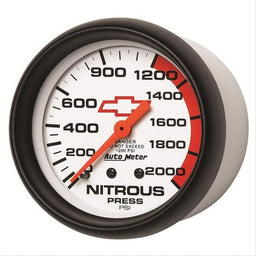 AutoMeter AutoMeter Phantom Chevy Bowtie Analog Gauges 5828-00406 Autofit