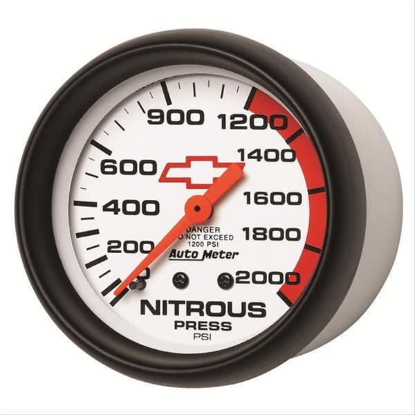 AutoMeter AutoMeter Phantom Chevy Bowtie Analog Gauges 5828-00406 Autofit
