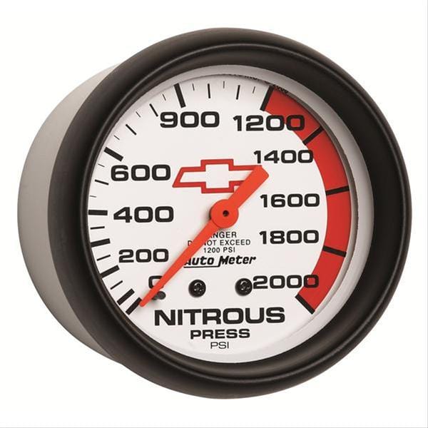 AutoMeter AutoMeter Phantom Chevy Bowtie Analog Gauges 5828-00406 Autofit