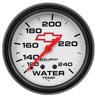 AutoMeter AutoMeter Phantom Chevy Bowtie Analog Gauges 5832-00406 Autofit