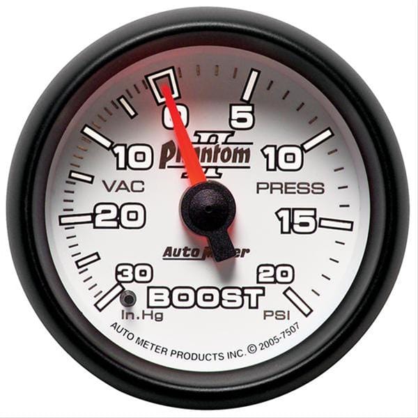 AutoMeter AutoMeter Phantom II Analog Gauges 7507 Autofit