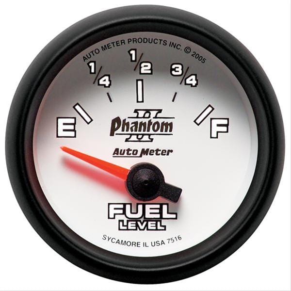 AutoMeter AutoMeter Phantom II Analog Gauges 7516 Autofit
