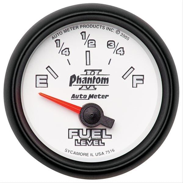 AutoMeter AutoMeter Phantom II Analog Gauges 7516 Autofit