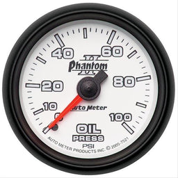 AutoMeter AutoMeter Phantom II Analog Gauges 7521 Autofit