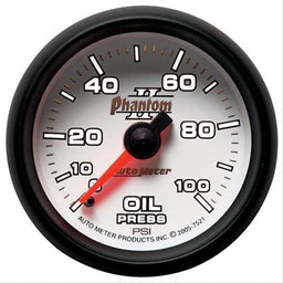 AutoMeter AutoMeter Phantom II Analog Gauges 7521 Autofit