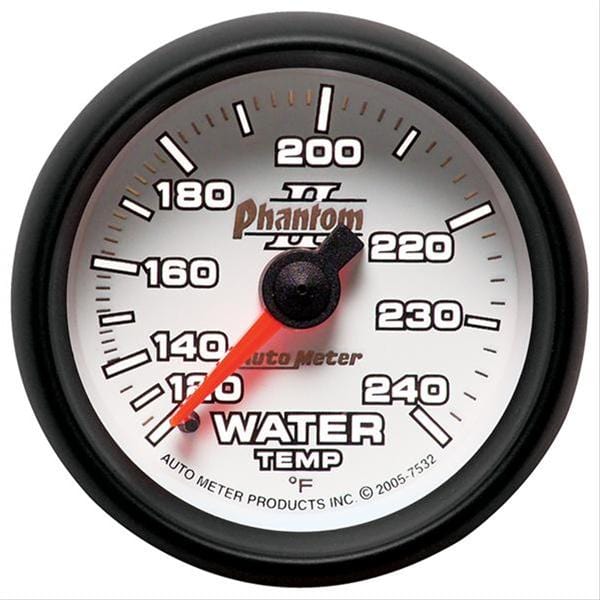 AutoMeter AutoMeter Phantom II Analog Gauges 7532 Autofit