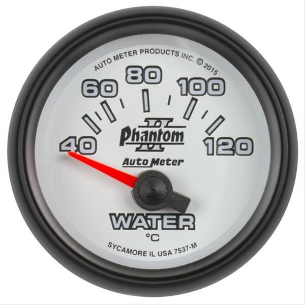 AutoMeter AutoMeter Phantom II Analog Gauges 7537-M Autofit