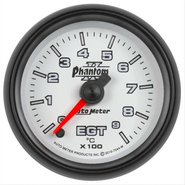 AutoMeter AutoMeter Phantom II Analog Gauges 7544-M Autofit