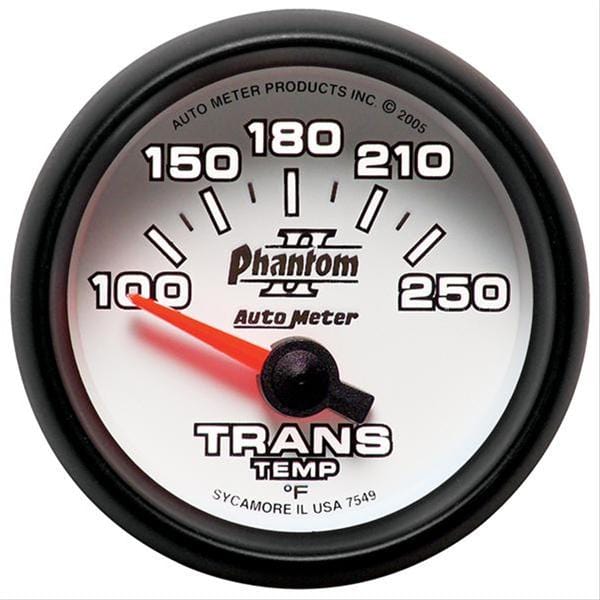 AutoMeter AutoMeter Phantom II Analog Gauges 7549 Autofit