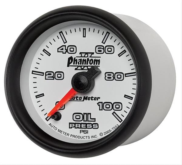 AutoMeter AutoMeter Phantom II Analog Gauges 7553 Autofit
